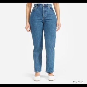 NEW! Everlane cheeky straight jeans, size 32, brand new with tags!